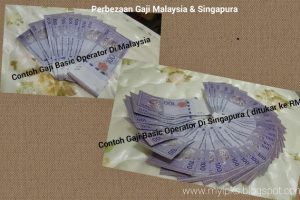 Perbezaan Gaji Bekerja Di Singapura